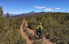 Pista al este de Tamajón en dirección norte con pico Ocejón de fondo